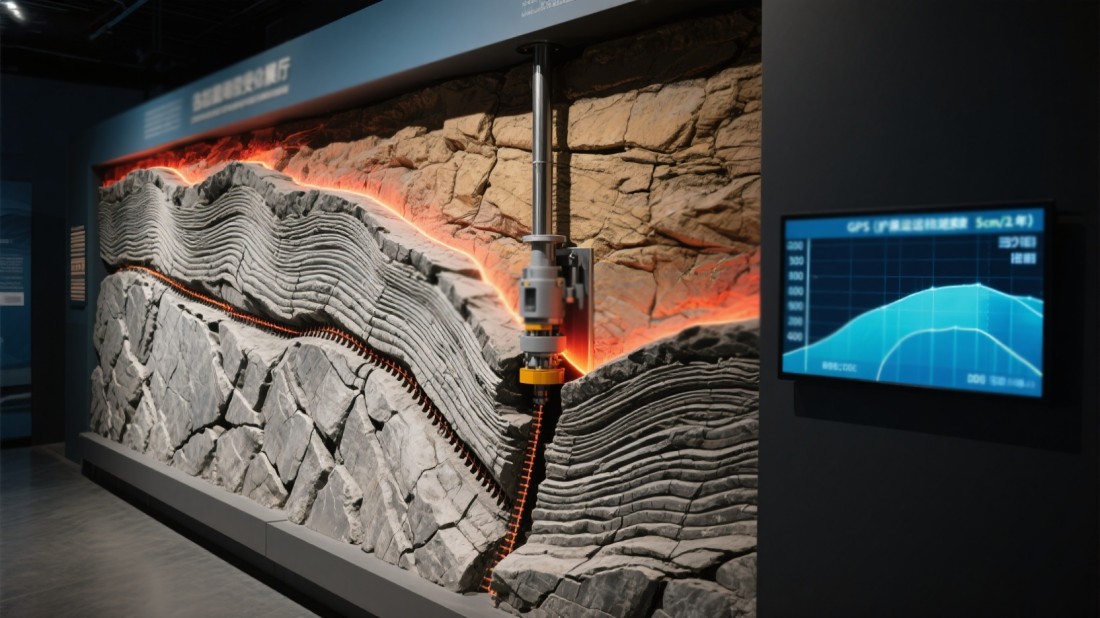 地質展館，化石展館