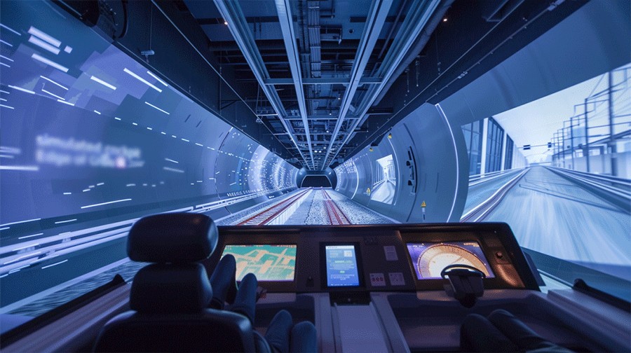 沉浸式交通安全宣傳教育基地效果圖