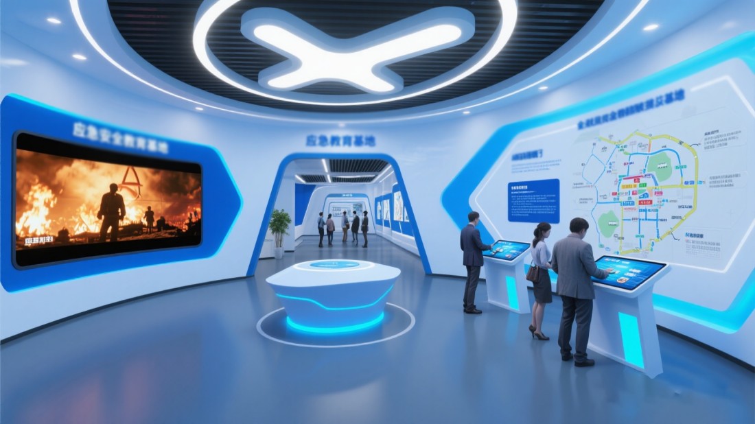 互動(dòng)應(yīng)急消防科普教育基地效果圖