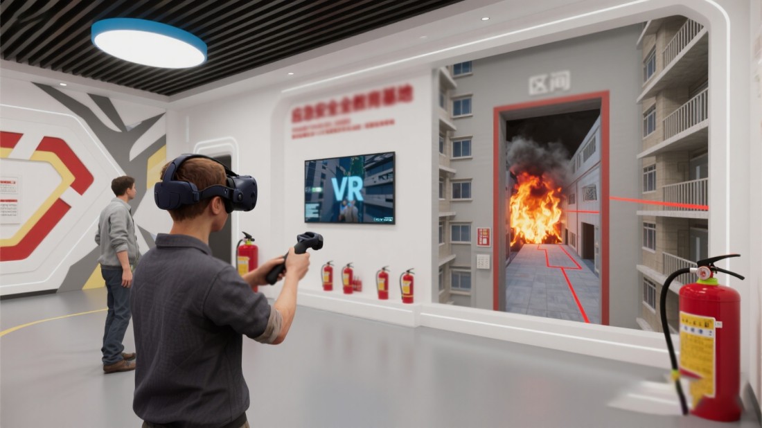 聲光電應(yīng)急科普體驗(yàn)館效果圖